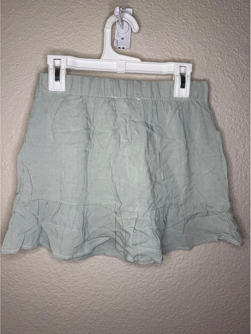 Crown of Hearts Girls Medium Mint Skirt